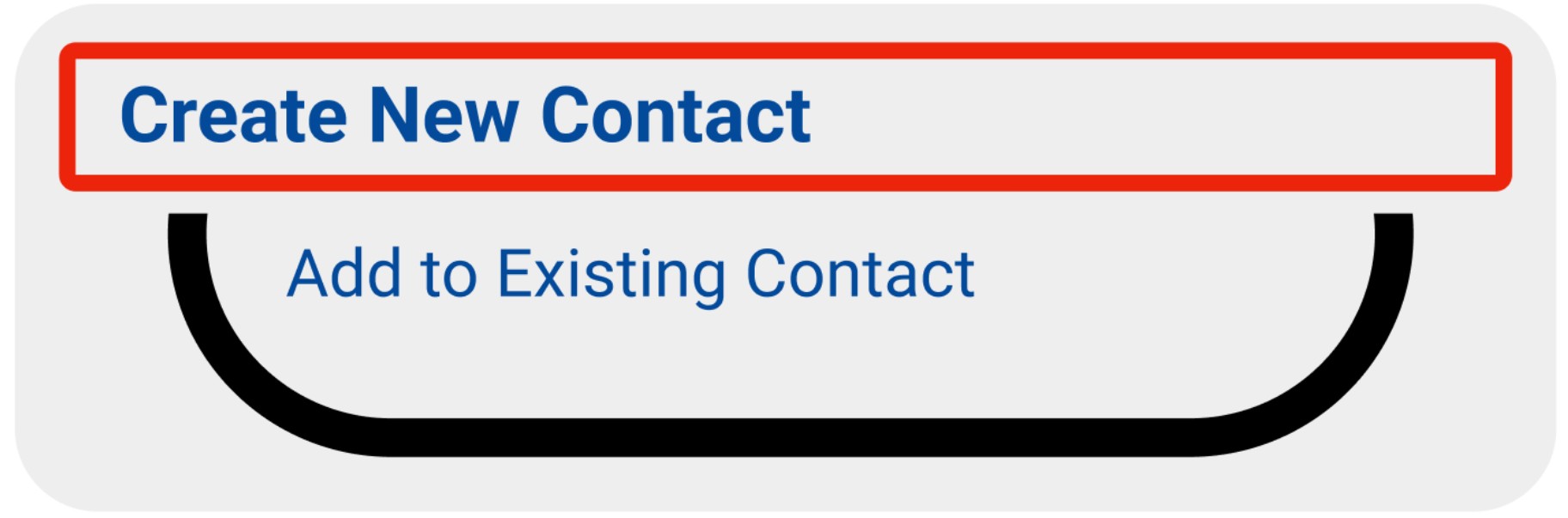 How to save contact